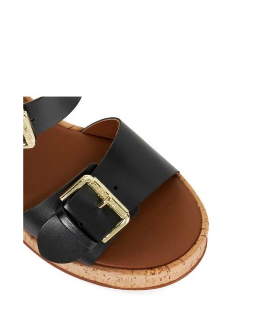Dune Black Kamia Platform Wedge Sandal