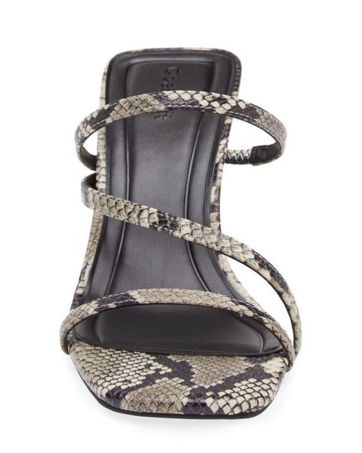Open Edit Metallic Tawney Sandal