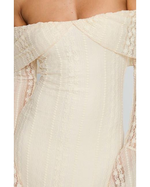 silver lace dress with sleeves Long Sleeve Formal Dress Evening Gown main image 1
