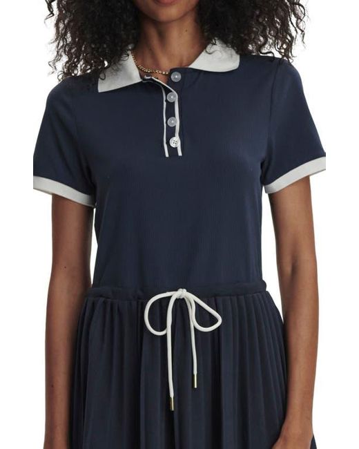 Varley Black Paloma Court Dress With Removable Shorts
