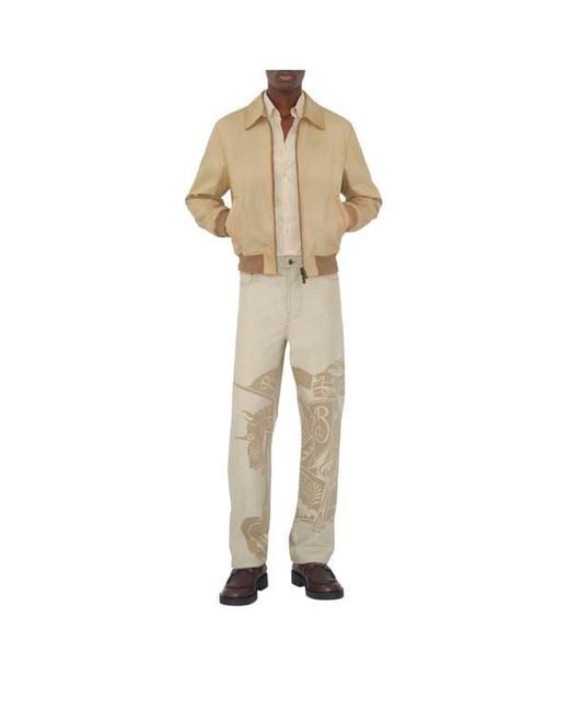 Burberry Natural Regular Fit Ekd Jeans for men