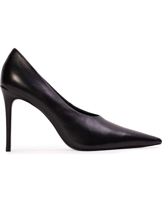 Black Suede Studio Black Jona 100 Pump