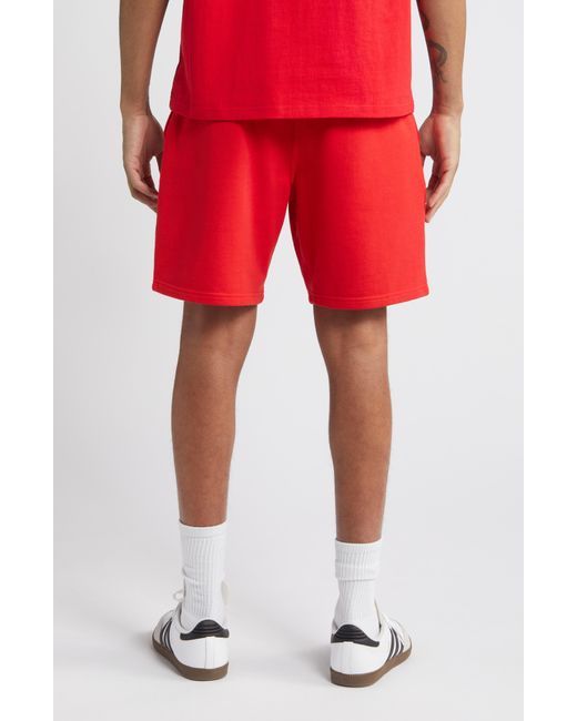 BBCICECREAM Red Drawstring Trail Shorts for men