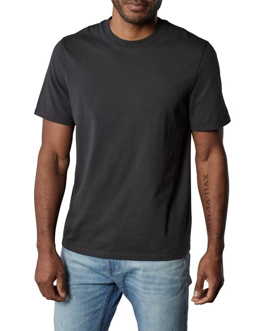 The Normal Brand Black Lennox Cotton T-shirt for men
