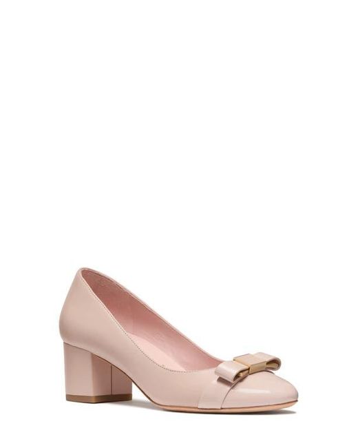 Kate Spade Bowdie Cap Toe Pump in Pink | Lyst