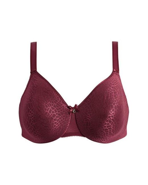 Chantelle Red C Magnifique Underwire Minimizer Bra