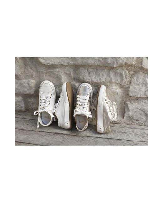 Beek White Sandpiper Sneaker