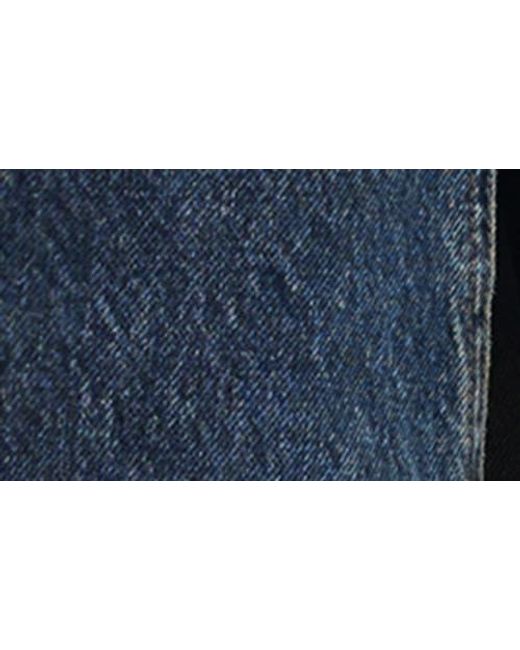 Desigual Blue Two Tone Ruffle Denim Skirt