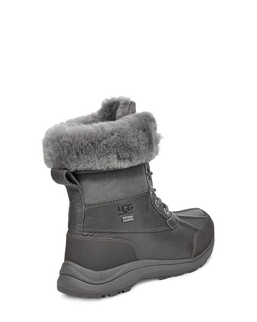 adirondack iii waterproof snow boot charcoal