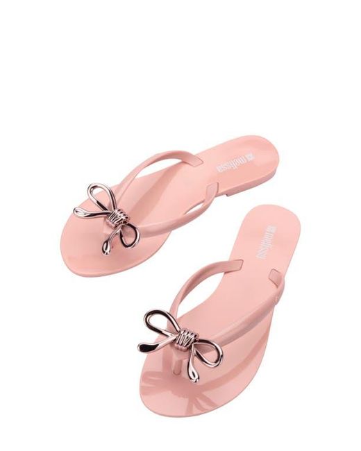 Melissa Pink Harmonic Iris Flip Flop