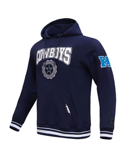 Pro Standard Navy Dallas Cowboys Crest Emblem Pullover Hoodie