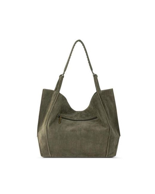 The Sak Green Los Feliz Large Tote Leather Bag
