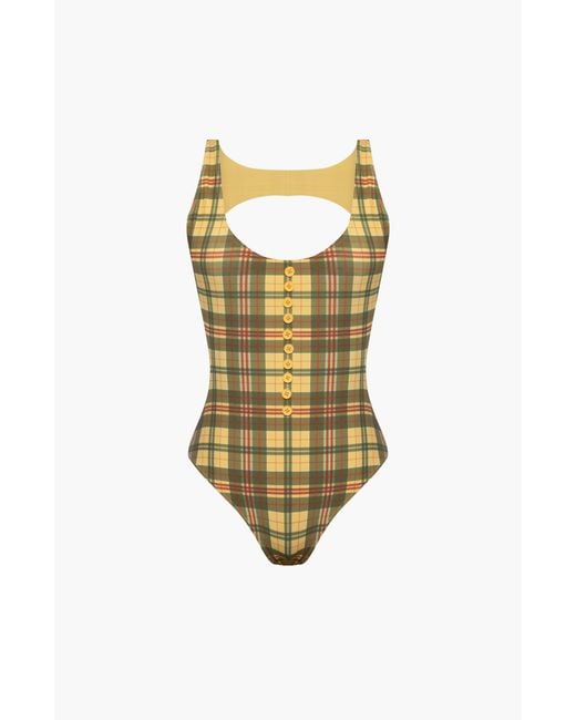 Oddli Yellow Button One Piece