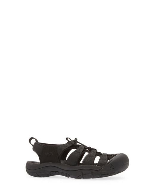 Keen Black 'Newport H2' Sandal for men