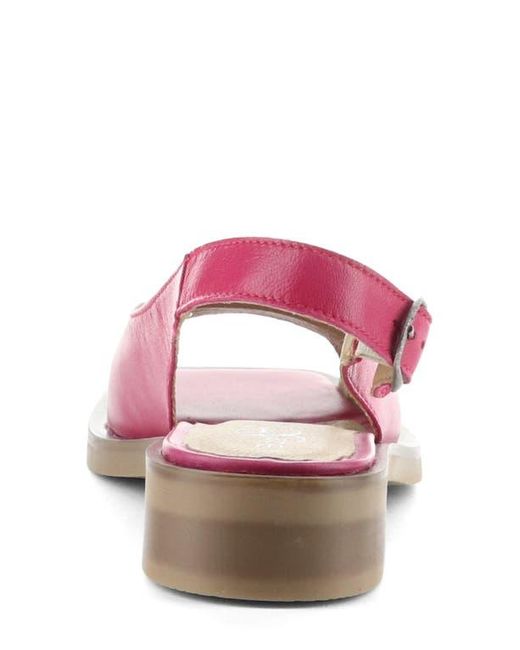Bos. & Co. Pink Elena Slingback Flat