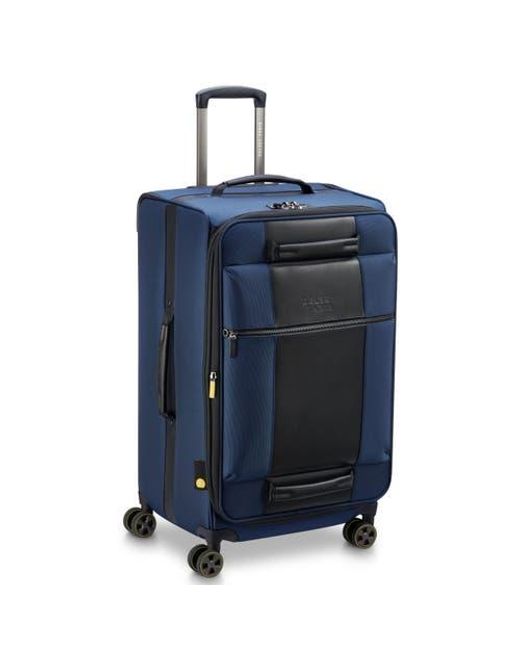 Delsey Paris Blue Wagram 26 Trunk Softside Expandable Luggage With Spinner Wheels