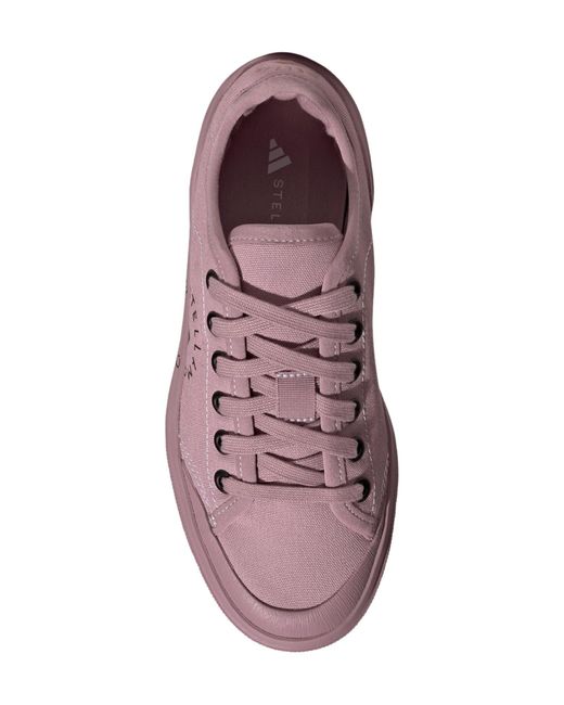 adidas By Stella McCartney Court Platform Sneaker in Purple | Lyst
