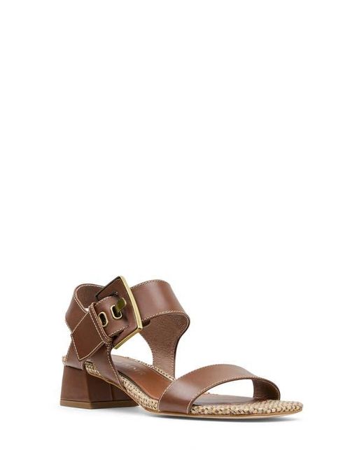 Donald J Pliner Brown Vixi Ankle Strap Sandal