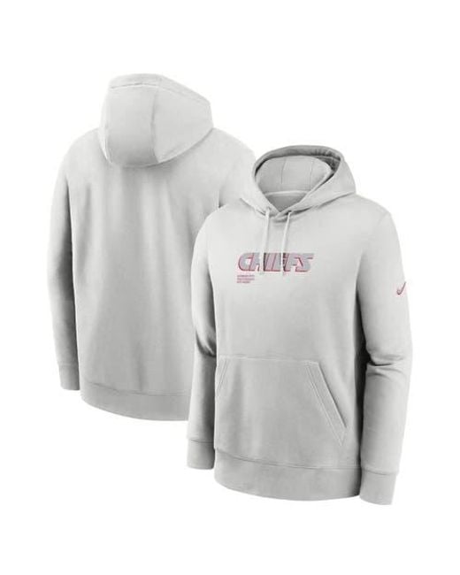 Nike Gray Kansas City Chiefs Edge Pack French Terry Club Pullover Hoodie for men