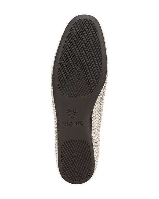 Vionic White Larissa Ballet Flat