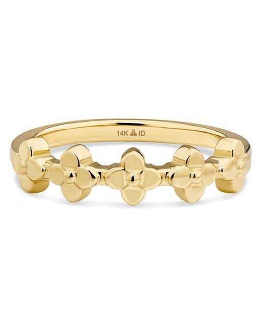 DEVATA Metallic Clover Ring