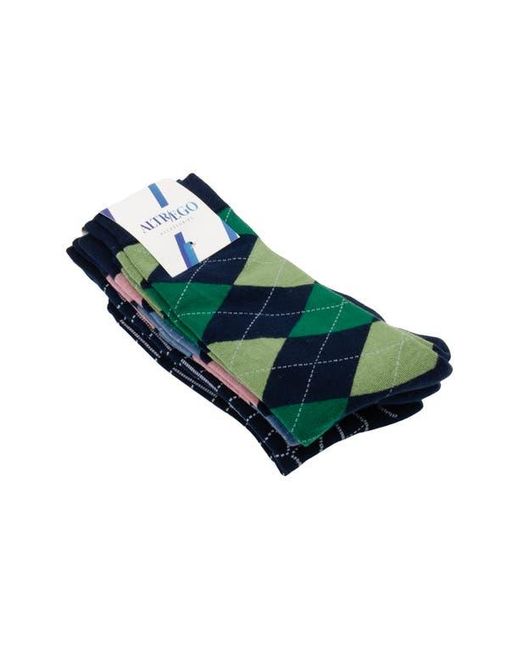 Cufflinks Inc. Blue Hidden Message Assorted 3-Pack Socks for men