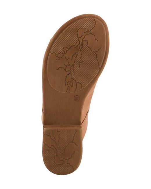 Spring Step Brown Jaleel Slide Sandal
