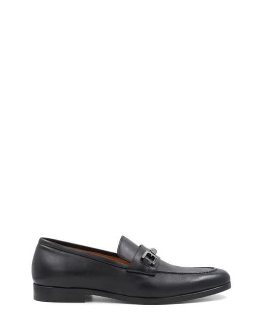 Bruno Magli Black Flex Bit Loafer for men