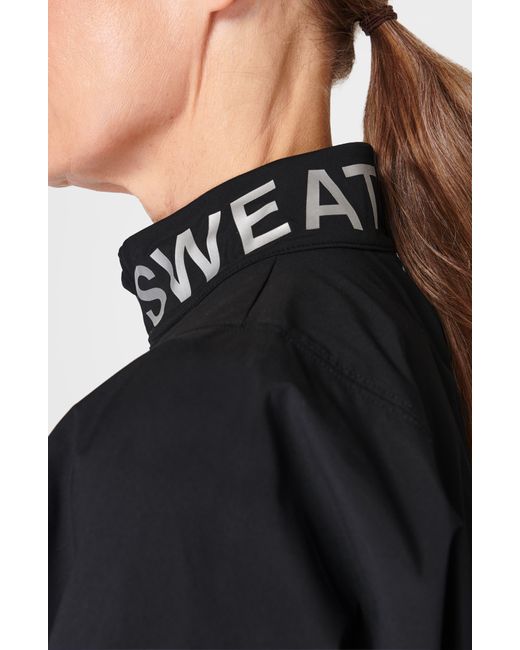 Sweaty Betty Black Therma Boost Kinetic Running Jacket