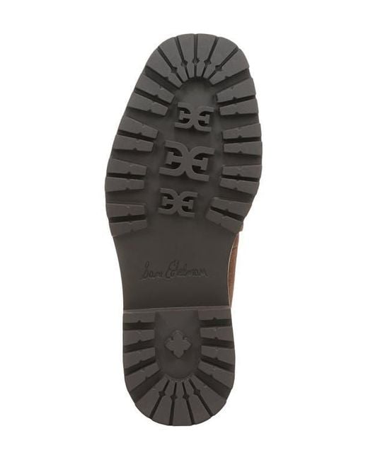 Sam Edelman Brown Leah Platform Loafer