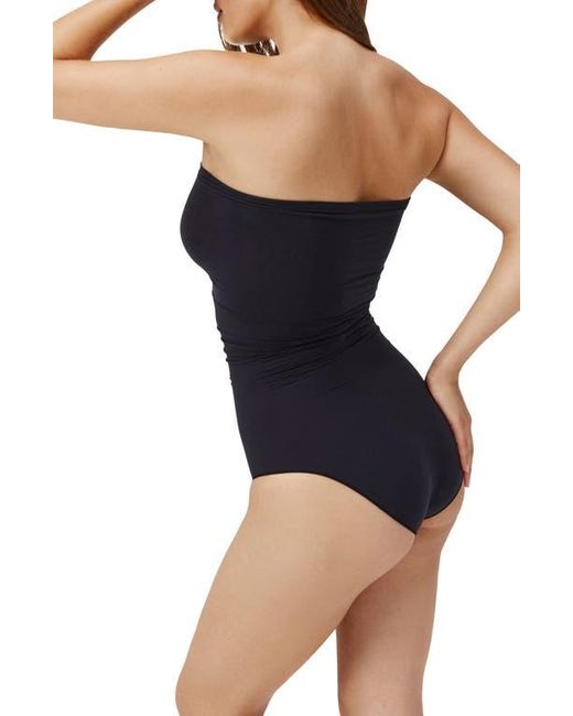 Noody Blue Ultra-Thin Seamless Forming Strapless Bodysuit