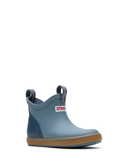XtraTuf Blue Waterproof Deck Boot