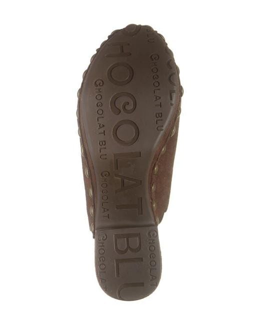 Chocolat Blu Brown Gemini Platform Clog