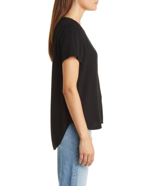 Bella Dahl Black V-neck Top