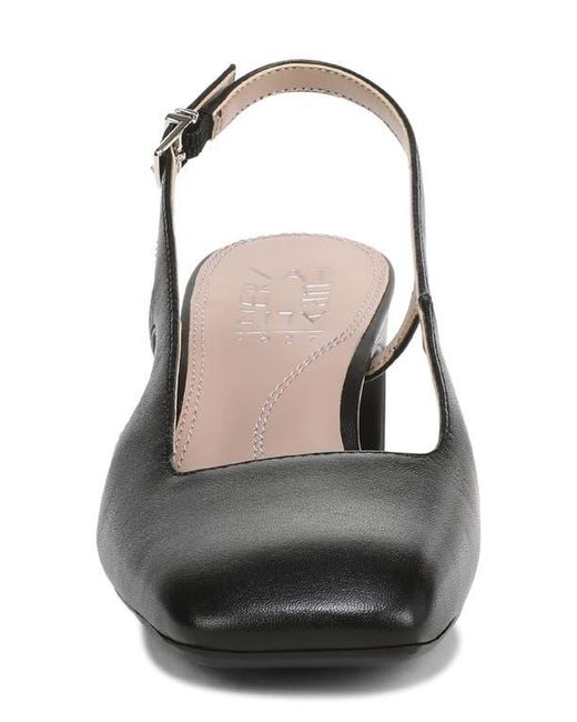 Naturalizer Black Carmen Slingback Pump