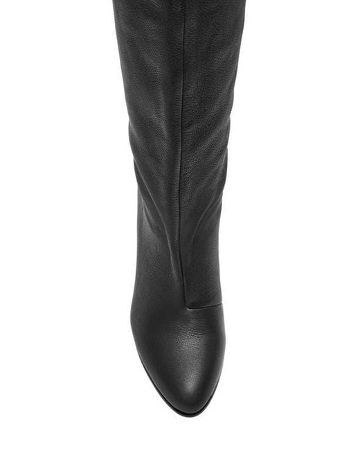Steve Madden Black Rizk Knee High Boot