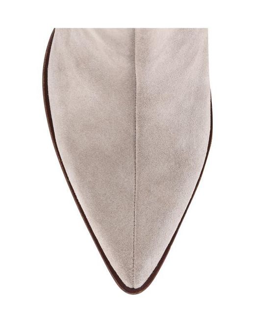 Seychelles White Begging You Pointed Toe Boot