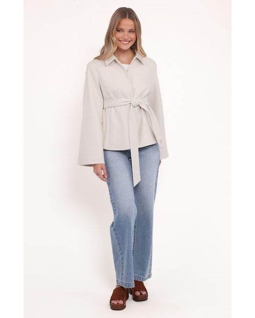 Petal & Pup White Halston Jacket