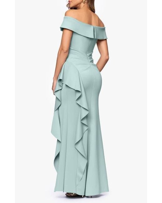 modern green dress Long Sequin Mermaid Prom Dress with Strappy Open Back Emerald / XSmall