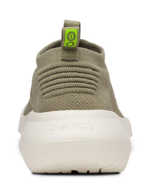 OOFOS White Oomy Zen Slip-On Sneaker for men