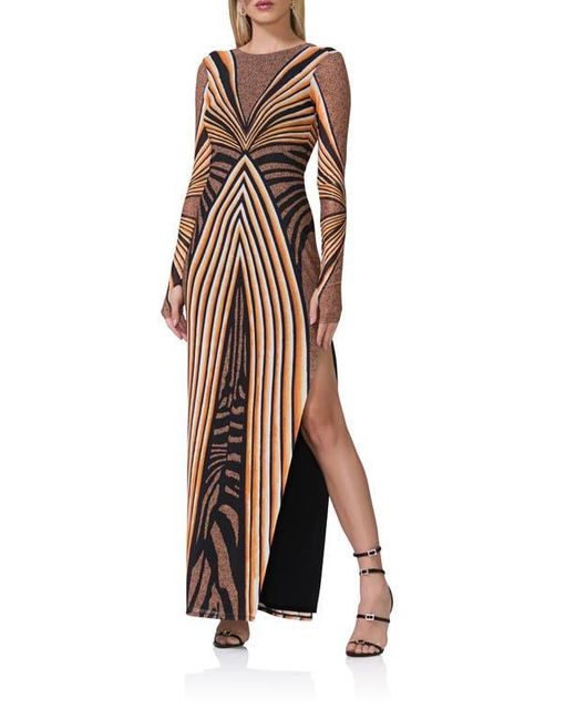 AFRM Nettie Long Sleeve Backless Maxi Dress in Natural | Lyst AFRM Nettie Long Sleeve Backless Maxi Dress in Natural | Lyst