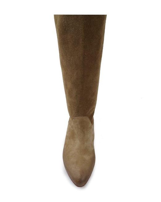 Zigi Brown Brindle Hidden Wedge Boot