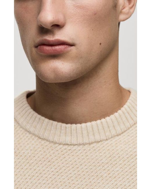 Mango Natural Regular Fit Sweater for men