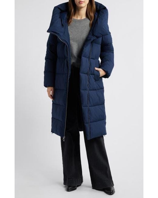 Bcbgmaxazria pillow collar hooded puffer jacket new arrivals