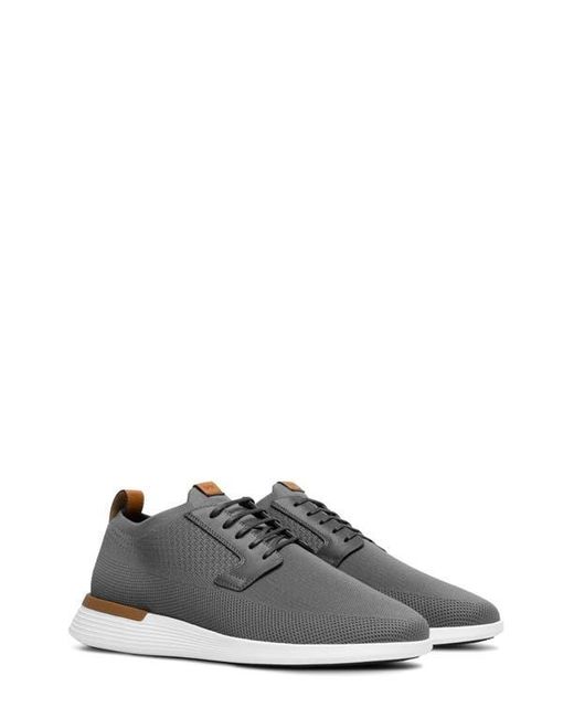 Wolf & Shepherd Gray Swiftknit Lace-Up Derby for men