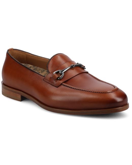 Taft Brown Russell Bit Loafer for men
