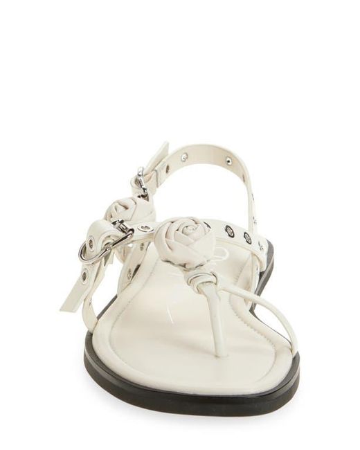 3.1 Phillip Lim White Rivet Strappy Sandal
