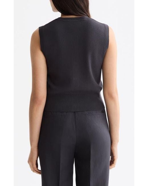 Scotch & Soda Black Spencer Sleeveless Sweater