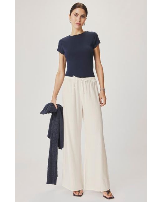 Splendid White Valerie Drawstring Pants