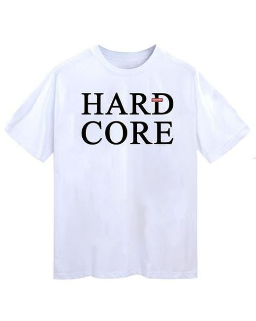 VERYRARE White Hardcore Tee for men